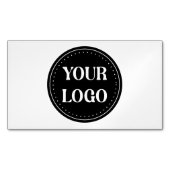 Strak, modern, gepolijst en aanpasbaar magnetisch visitekaartje (Voorkant)