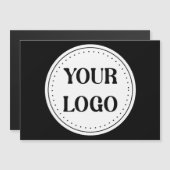 Strak, modern, gepolijst en aanpasbaar. magnetische uitnodiging (Voorkant / Achterkant)