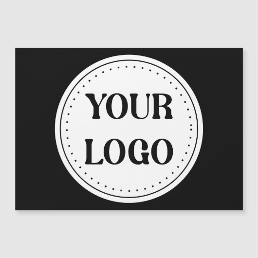 Strak, modern, gepolijst en aanpasbaar. magnetische uitnodiging (Voorkant)