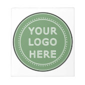 Strak, modern, gepolijst en aanpasbaar. notitieblok (Voorkant)