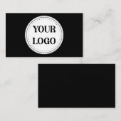 Strak, modern, gepolijst en aanpasbaar. notitiekaartje (Voorkant / Achterkant)