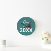 Strak, modern, gepolijst en aanpasbaar. ronde klok (Huis)