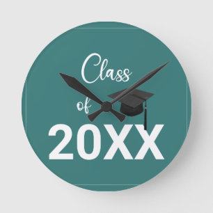 Strak, modern, gepolijst en aanpasbaar. ronde klok