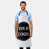 Strak, modern, gepolijst en aanpasbaar schort (Gedragen)