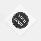 Strak, modern, gepolijst en aanpasbaar servet (Hoek)