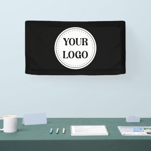 Strak, modern, gepolijst en aanpasbaar. spandoek (Beurs)