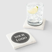 Strak, modern, gepolijst en aanpasbaar stenen onderzetter (Zijkant)