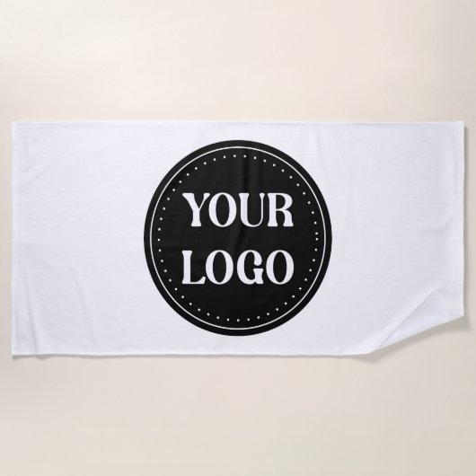 Strak, modern, gepolijst en aanpasbaar strandlaken (Voorkant)