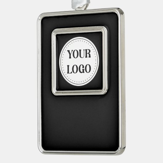 Strak, modern, gepolijst en aanpasbaar. verzilverd omlijst ornament (Links)