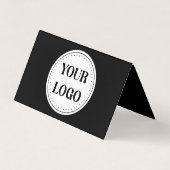 Strak, modern, gepolijst en aanpasbaar. visitekaartje (Voorkant)