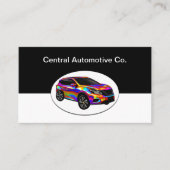 Strak modern ontwerp voor autohandel visitekaartje (Voorkant)