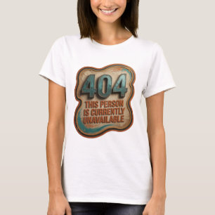 Strak Oranje DEZE PERSOON IS MOMENTEEL NIET BESCHI T-shirt