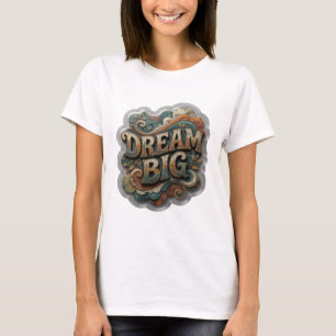 Strak Oranje DROOM GROOT Grafisch T-shirt