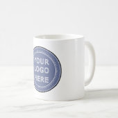 Strak, verfijnd en gepersonaliseerd koffiemok (Voorkant rechts)