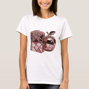 Strak Zilver ABSTRACTE KUNST Modern Design v2 T-shirt