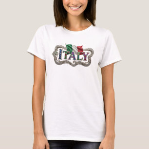 Strak Zilver ITALY Custom T-shirt