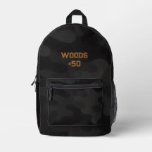 Strakke Camo Deep Black Dark Charcoal | Aanpasbaar