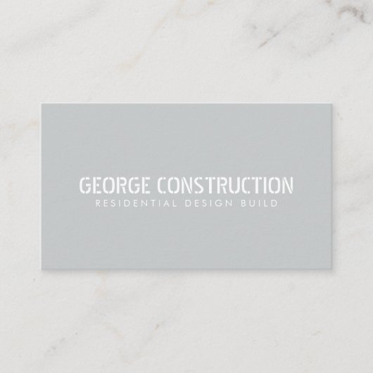 Strakke gegoten constructie Zakelijke QR-code Visitekaartje (Voorkant)