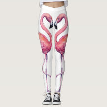 strakke leggings Flamingo