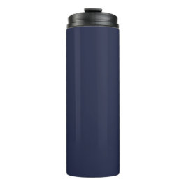 Strakke Navy Blauwe Thermische Tumbler voor Warme Thermosbeker