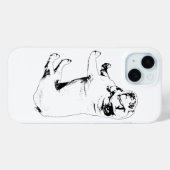 strakke vorm rust, bulldog Case-Mate iPhone case (Achterkant (horizontaal))