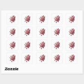 Strakke Zilveren LEAVES OF GRACE Label Ontwerp (Vel)