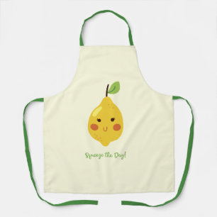 Straks knijp Punny Lemon Schort