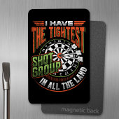 Strakste Shot Groep - Dart Fan Magneet