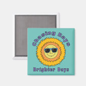 Stralen achtervolgen magneet (Voorkant / Achterkant)