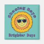 Stralen achtervolgen magneet (Voorkant)