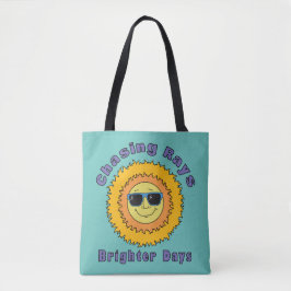 Stralen achtervolgen tote bag