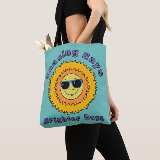 Stralen achtervolgen tote bag (Dichtbij)