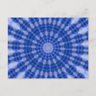 Stralen_Blauw Briefkaart
