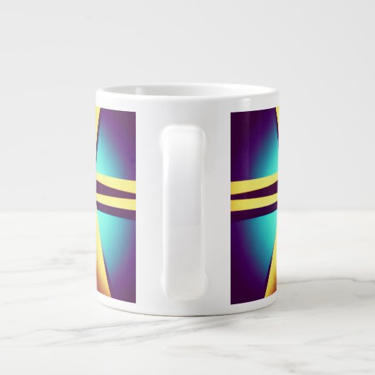 Stralen Kruis Mok (Achterkant)