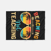 Stralen Niet Leren Leraar Mode Uit Zomer Vaca Fleece Deken (Voorkant (Horizontaal))