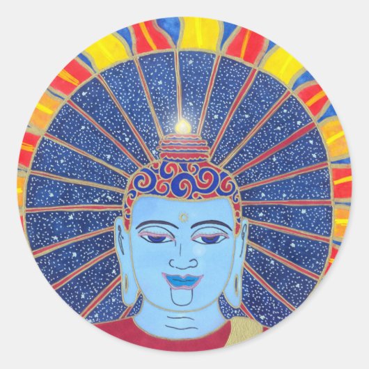 Stralen van gelukzaligheid Sticker (Voorkant)