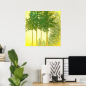 Stralen van hoop 3 Bomenprint Poster (Thuiskantoor)