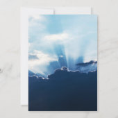 Stralen van Lichte Ovale Foto In Liefdevolle Geheu Kaart (Achterkant)