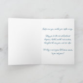 "Stralen van Ruïnes" kerstkaart Kaart (Binnen)