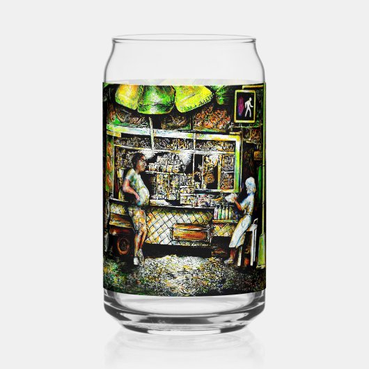 Stralend Blikvorm Glas (Voorkant)
