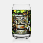 Stralend Blikvorm Glas (Achterkant)