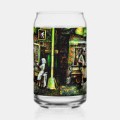 Stralend Blikvorm Glas (Links)
