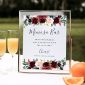 Stralend Bloei Mimosa Bar Bord Poster