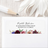 stralend bloeit bruiloft etiket (Insitu)