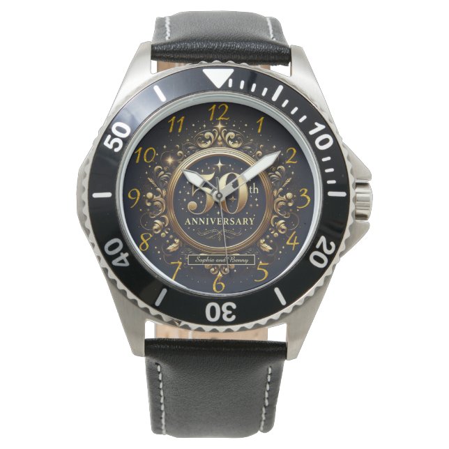 Stralend Erfgoed: 50 Jaar Liefde Horloge (Voorkant)