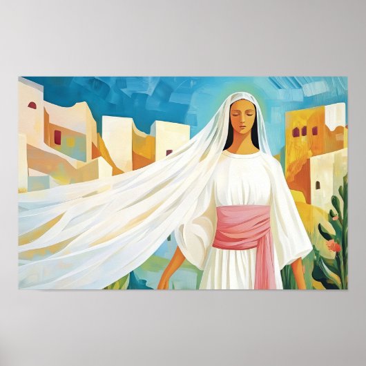 Stralend Geloof van Sint Agatha Poster (Voorkant)