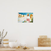Stralend Geloof van Sint Agatha Poster (Keuken)