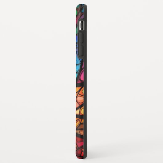 Stralend Glas in lood Abstract Case-Mate iPhone Case (Achterkant/links)