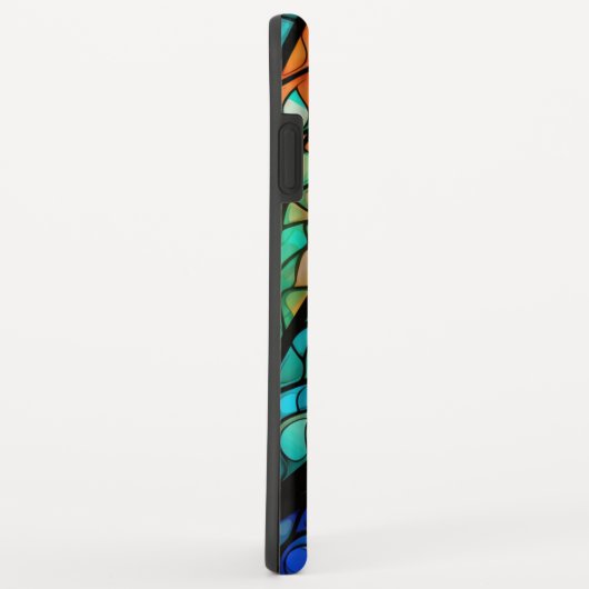 Stralend Glas in lood Abstract Case-Mate iPhone Case (Achterkant/rechts)