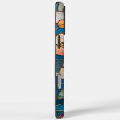 Stralend Glas in lood Bloemen Meesterwerk Case-Mate iPhone Case (Achterkant / Rechts)